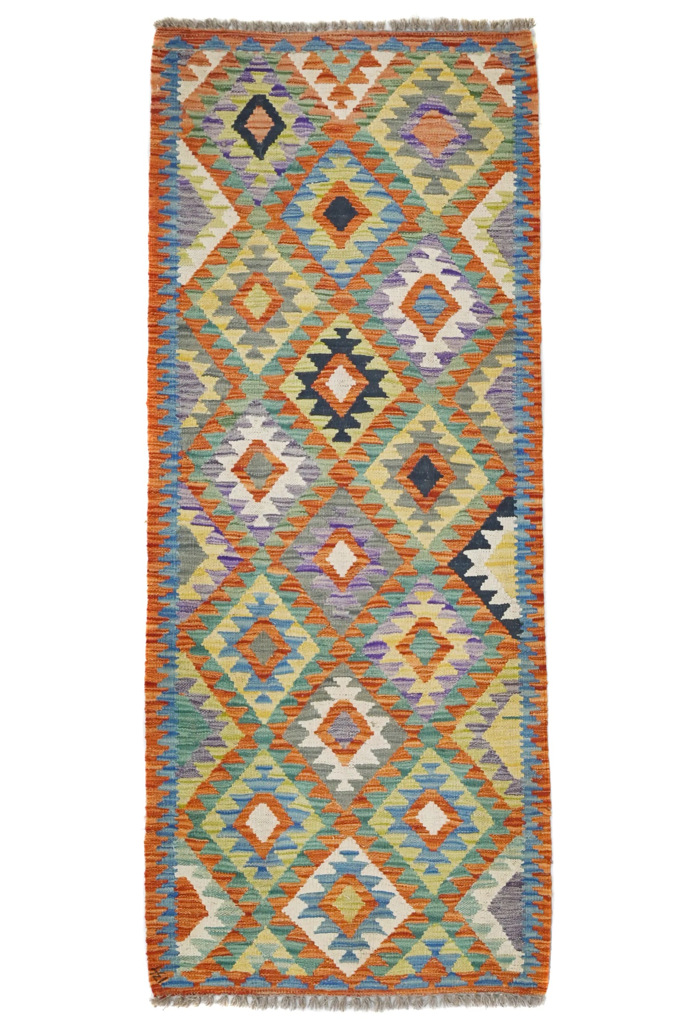 Kilim Afghan Rug – Sunfire Compass