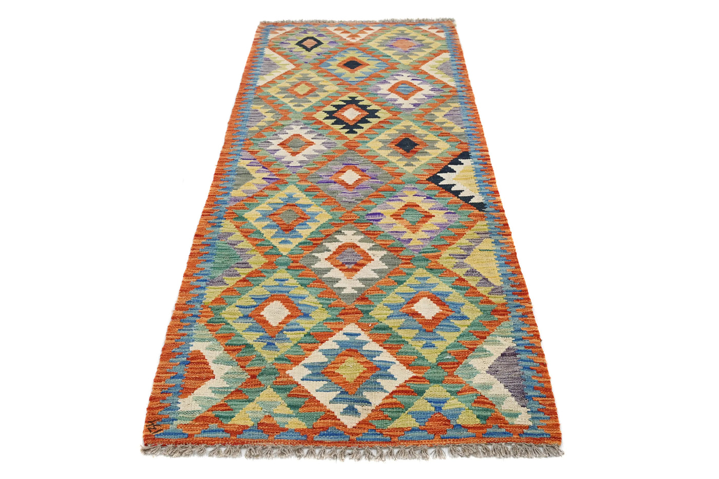 Kilim Afghan Rug – Sunfire Compass