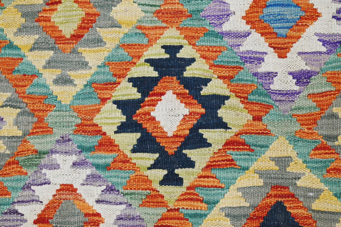 Kilim Afghan Rug – Sunfire Compass
