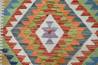 Hand-woven Afghan Kilim Rug, 102 x 154 cm