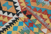 Hand-woven Afghan Kilim Rug, 96 x 148 cm
