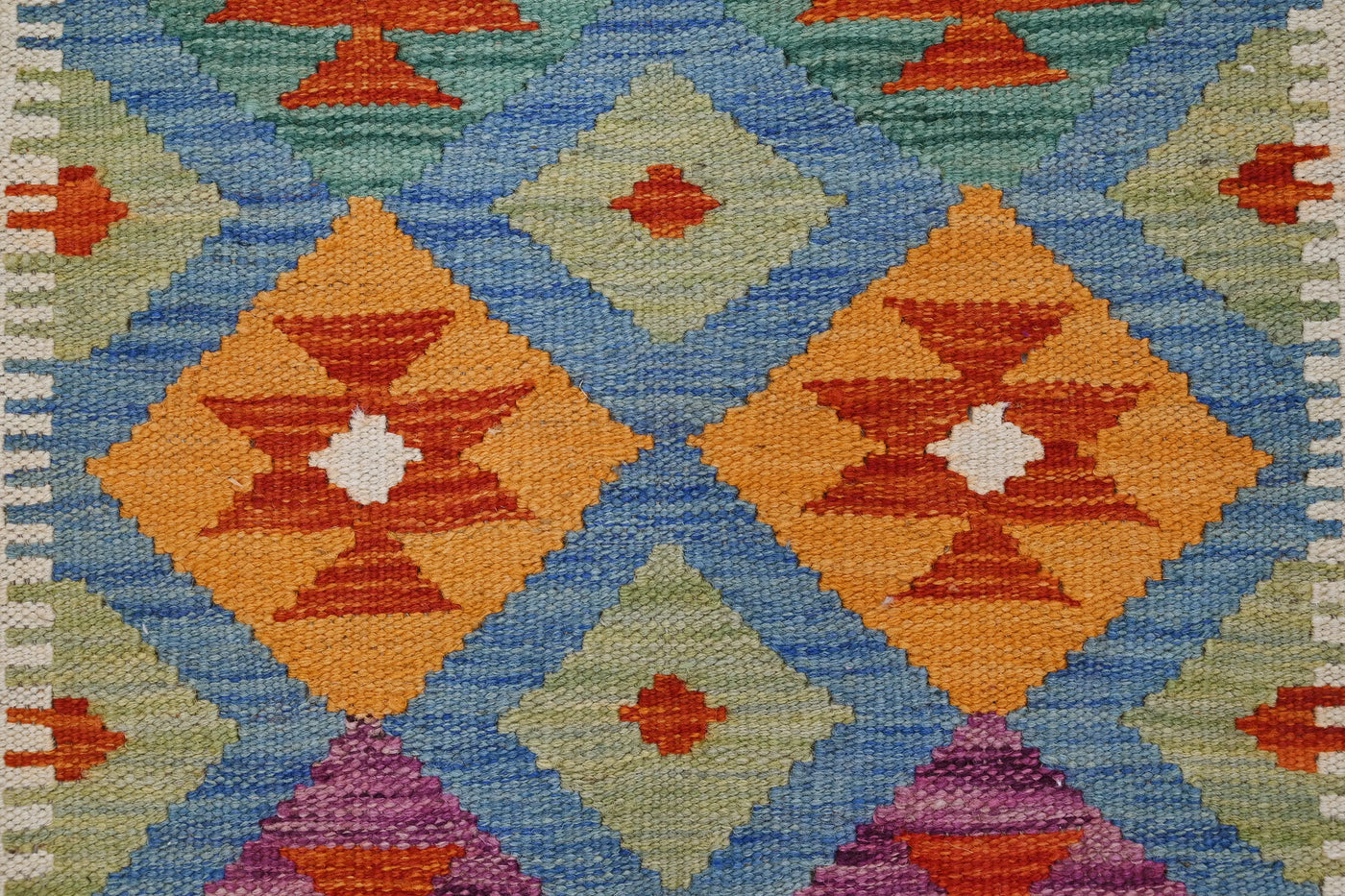 Kilim Afghan Rug – Pearl Keystone