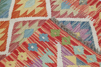 Hand-woven Afghan Kilim Rug, 80 x 120 cm
