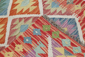 Hand-woven Afghan Kilim Rug, 80 x 120 cm