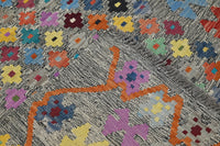Hand-woven Afghan Kilim Rug, 100 x 150 cm