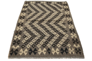 Hand-woven Afghan Kilim Rug, 104 x 154 cm
