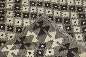 Hand-woven Afghan Kilim Rug, 104 x 154 cm