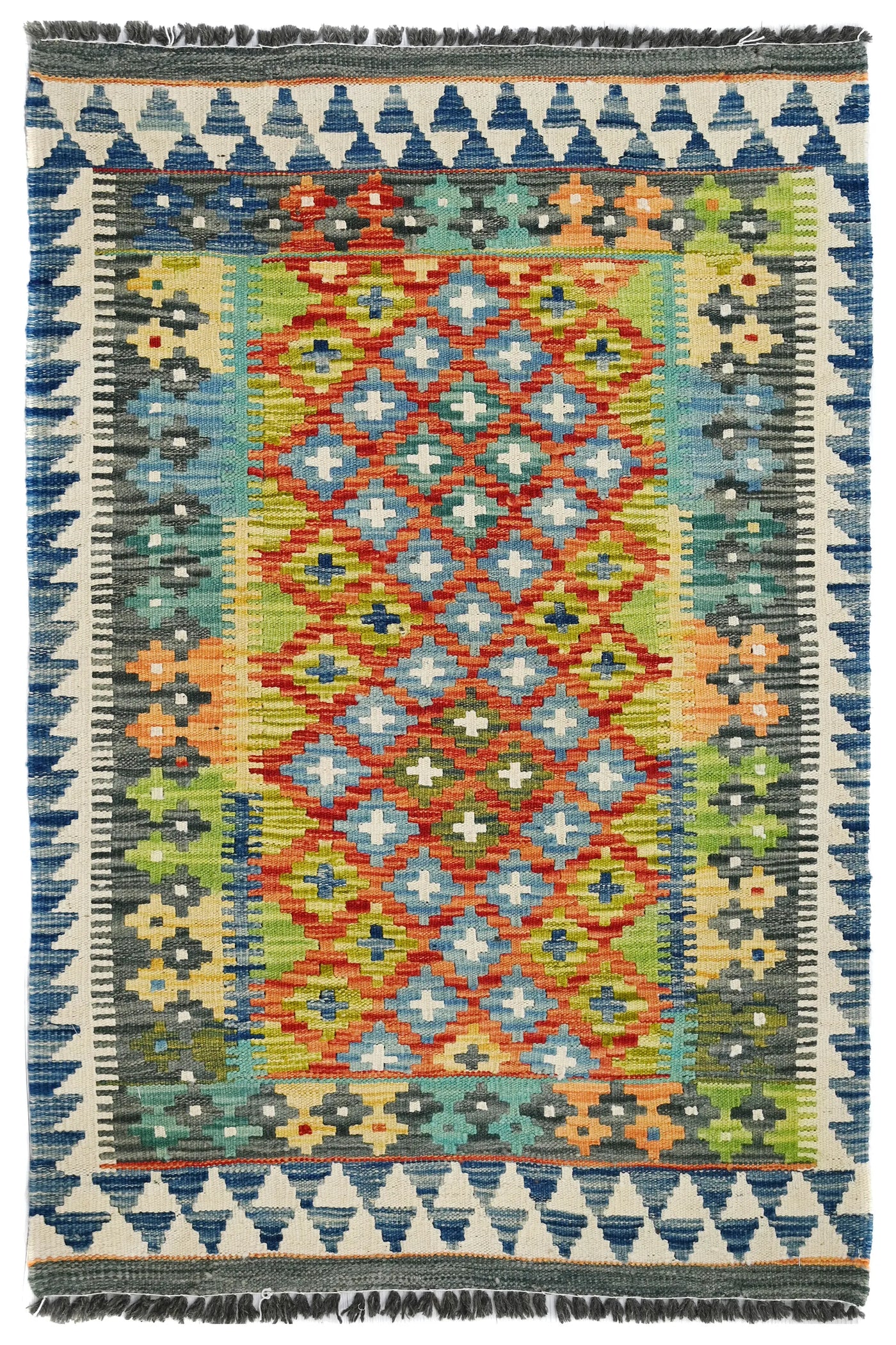 Kilim Afghan Rug – Lagoon Keystone