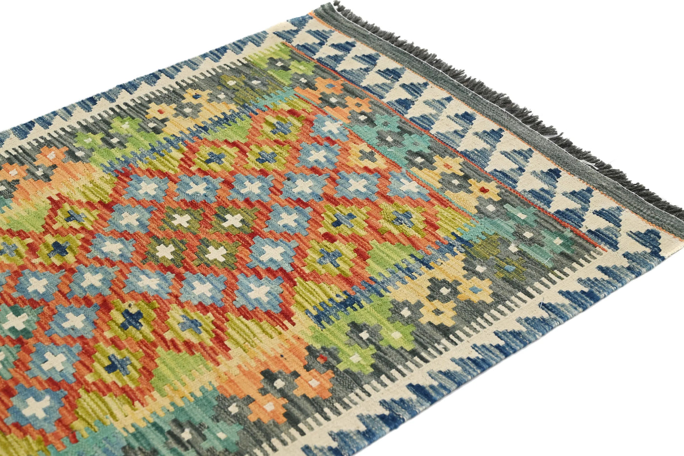 Kilim Afghan Rug – Lagoon Keystone