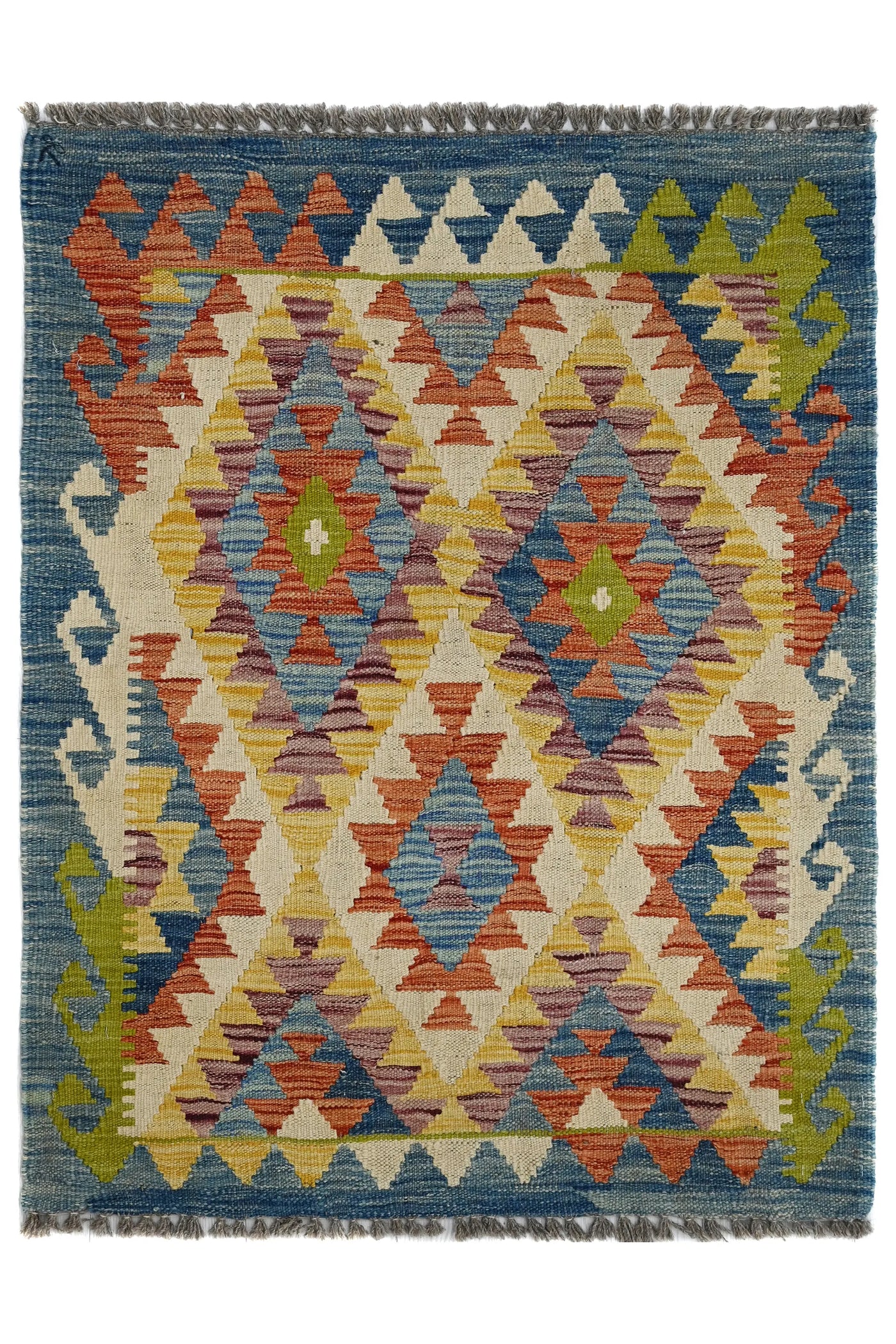Kilim Afghan Rug – Canyon Medallion