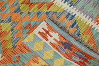 Hand-woven Afghan Kilim Rug, 87 x 125 cm