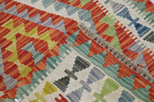 Hand-woven Afghan Kilim Rug, 81 x 125 cm