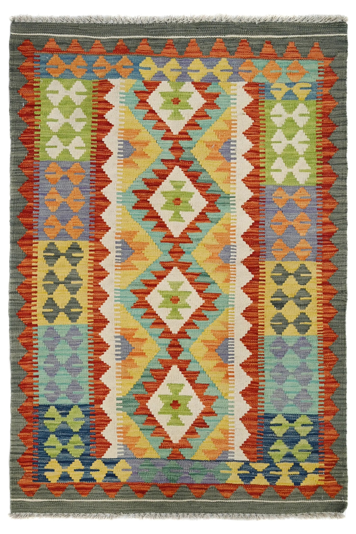 Kilim Afghan Rug – Sky Gallery