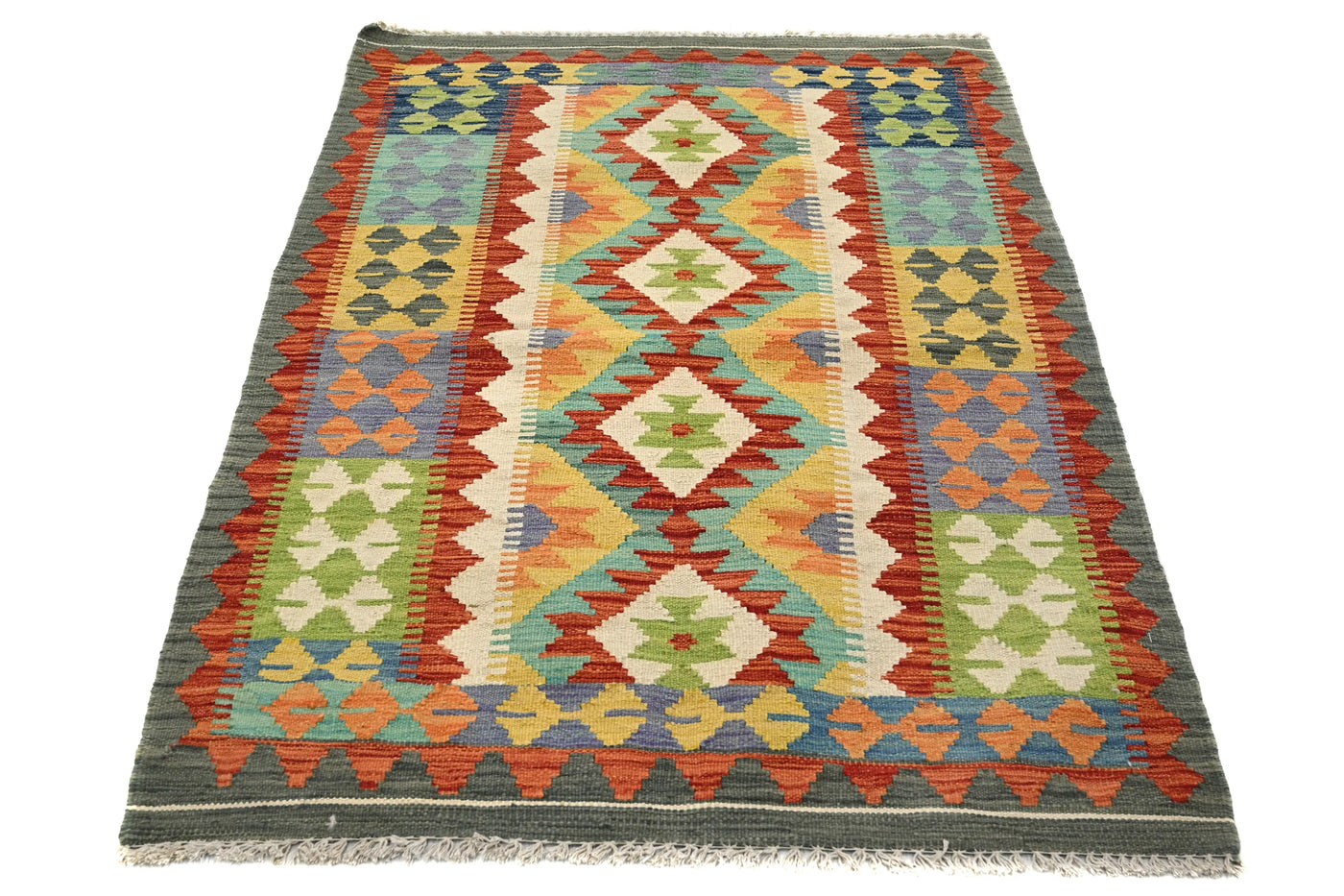 Kilim Afghan Rug – Sky Gallery