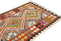 Hand-woven Afghan Kilim Rug, 97 x 160 cm