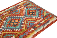 Hand-woven Afghan Kilim Rug, 87 x 137 cm