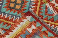 Hand-woven Afghan Kilim Rug, 87 x 137 cm