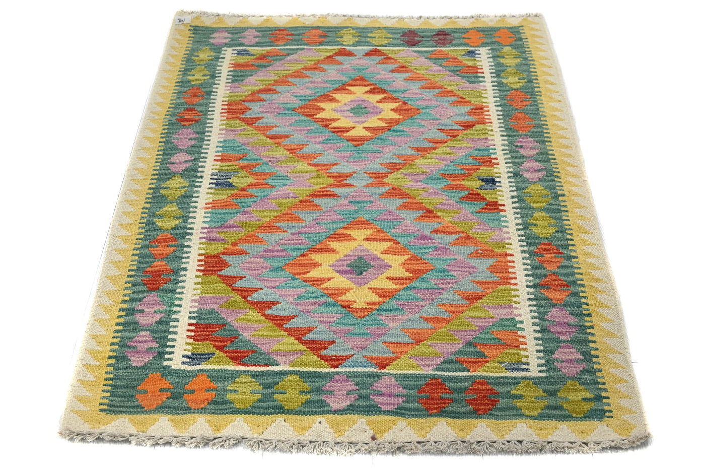 Kilim Afghan Rug – Sky Keystone