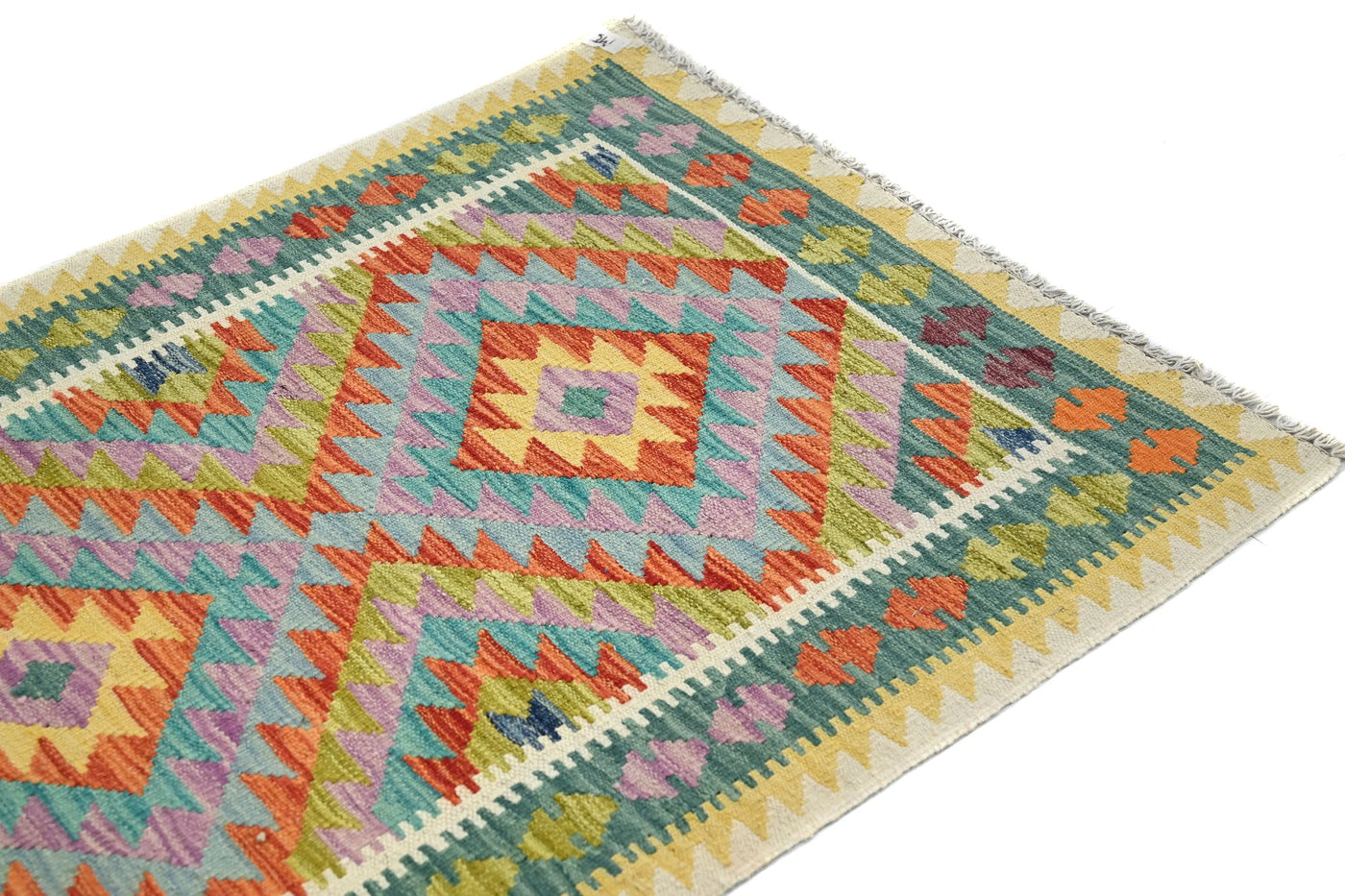 Kilim Afghan Rug – Sky Keystone
