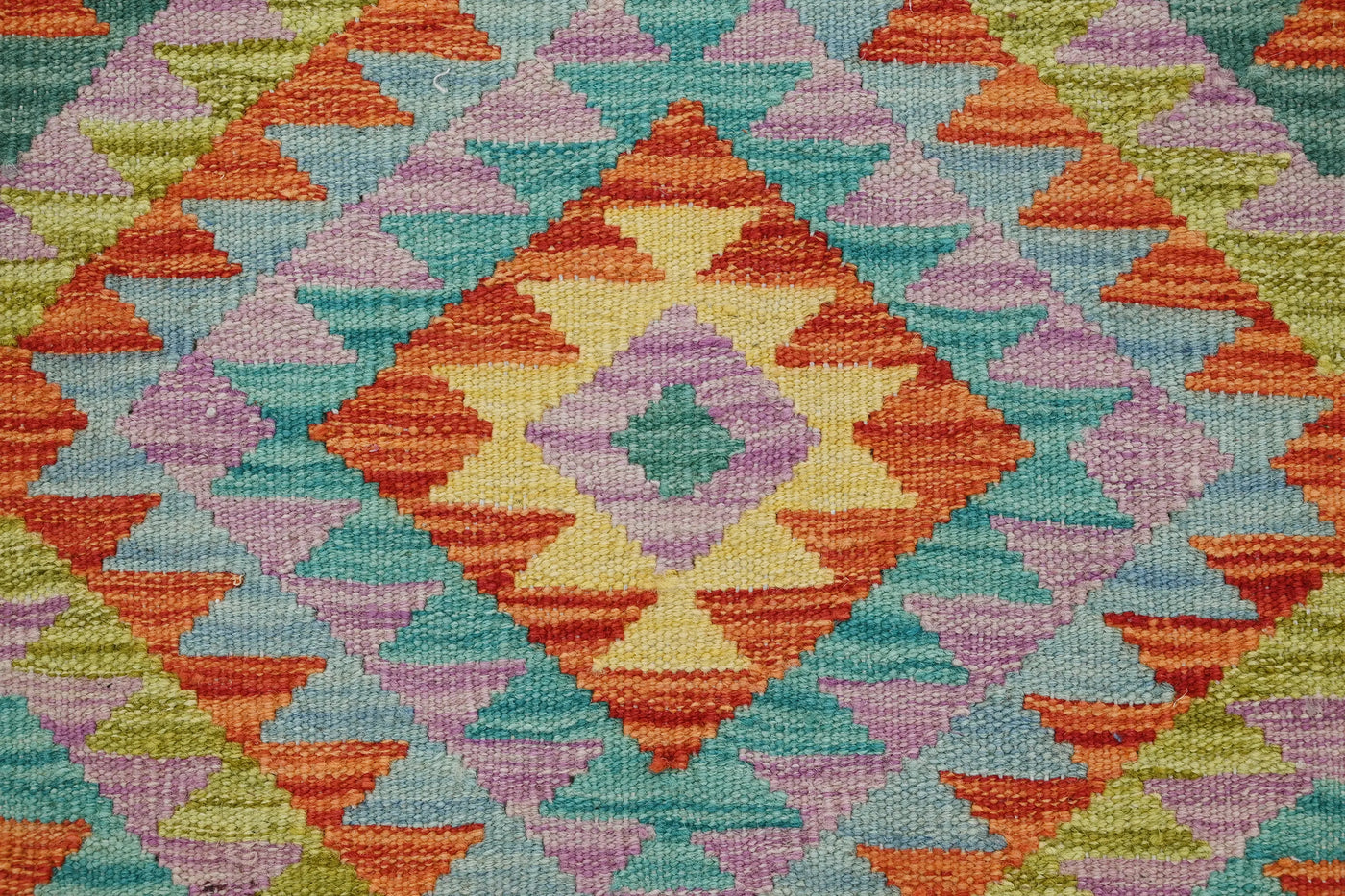 Kilim Afghan Rug – Sky Keystone