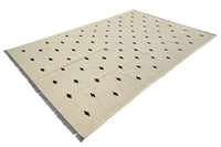Hand-woven Afghan Kilim Rug, 164 x 243 cm