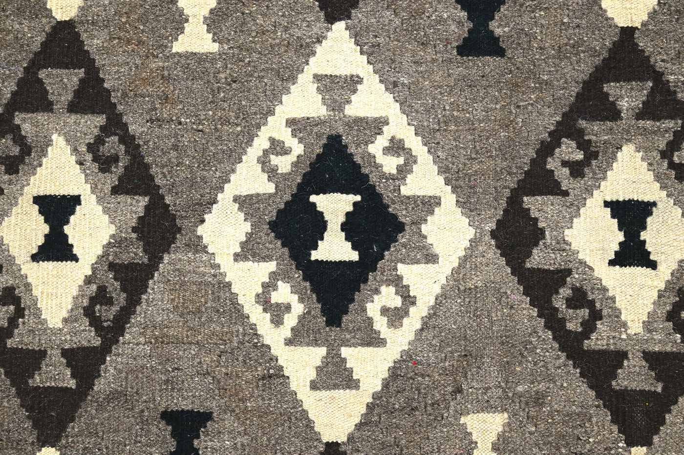 Kilim Afghan Rug – Mist Mosaic