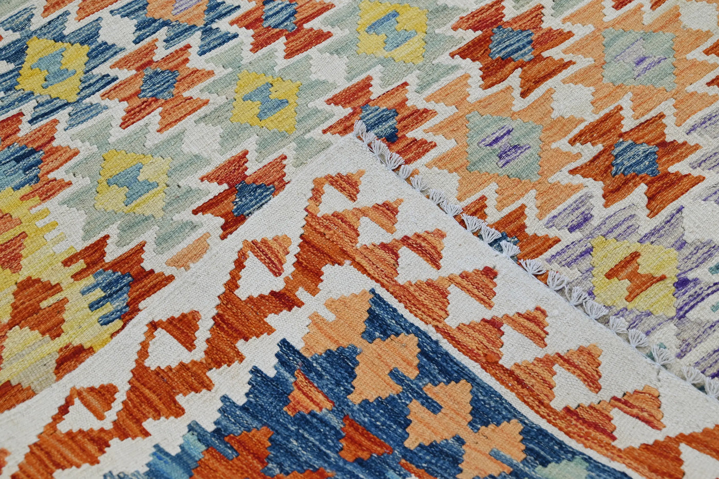 Kilim Afghan Rug – Clay Keystone