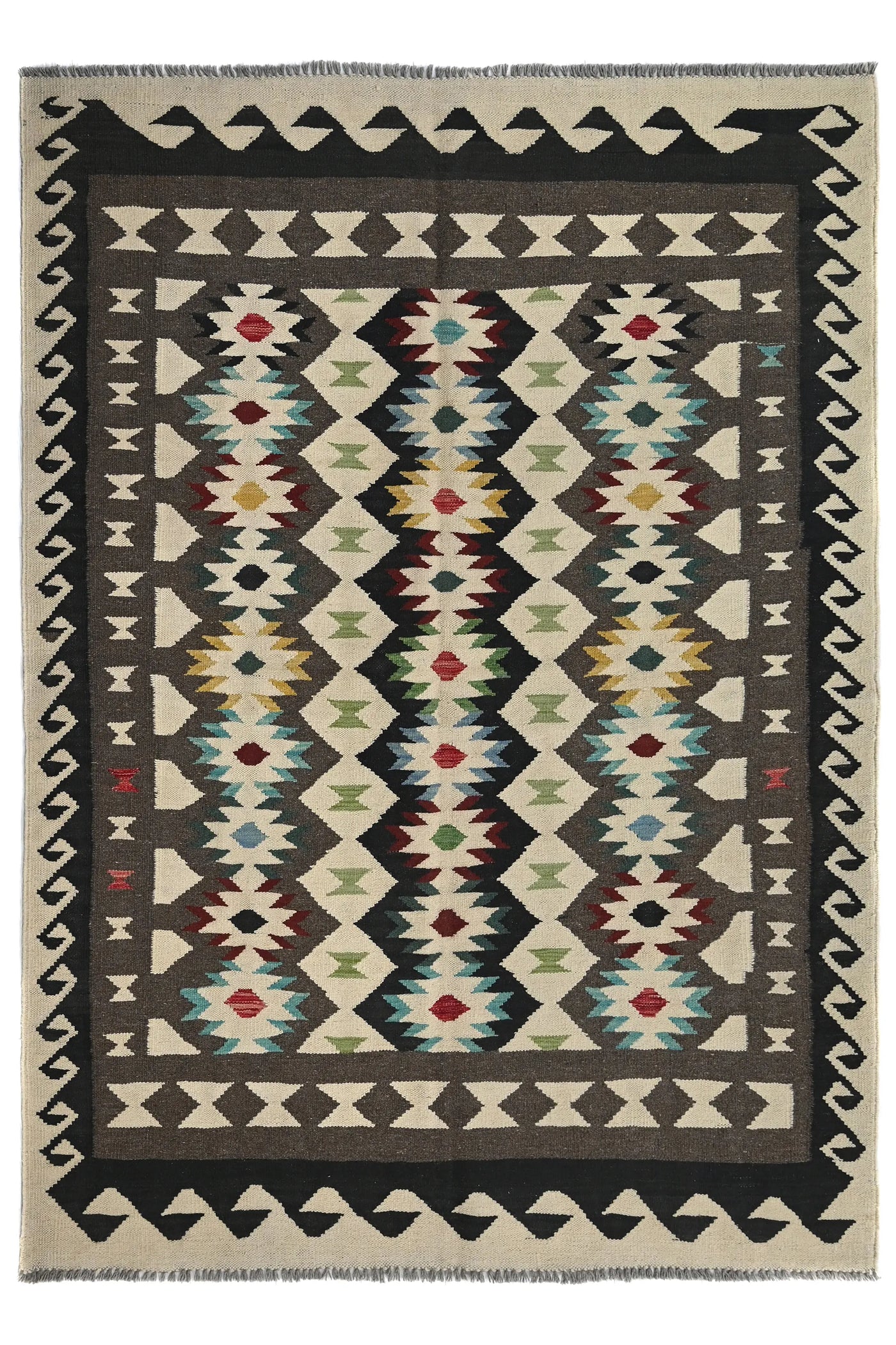 Kilim Afghan Rug – Eclipse Prism