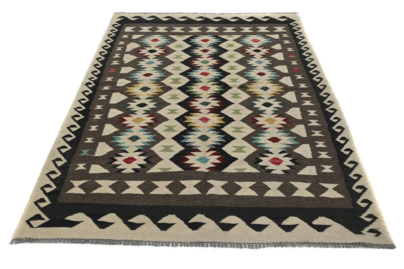 Kilim Afghan Rug – Eclipse Prism