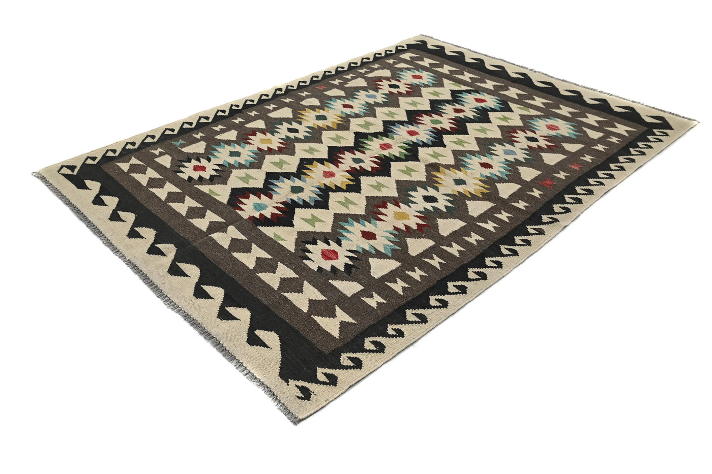 Kilim Afghan Rug – Eclipse Prism