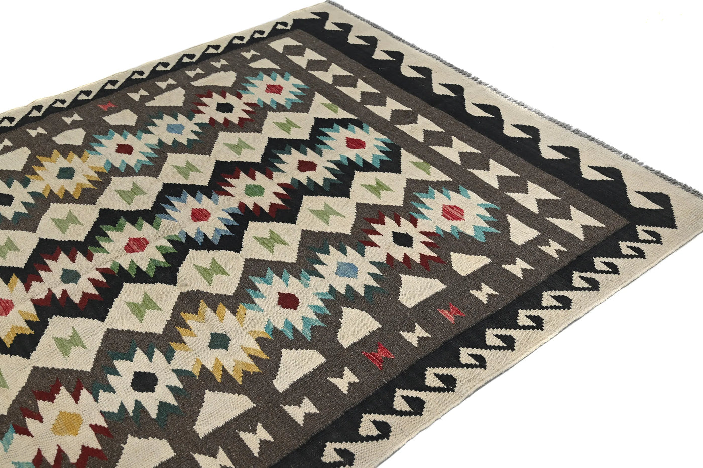 Kilim Afghan Rug – Eclipse Prism