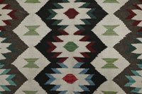 Hand-woven Afghan Kilim Rug, 152 x 215 cm