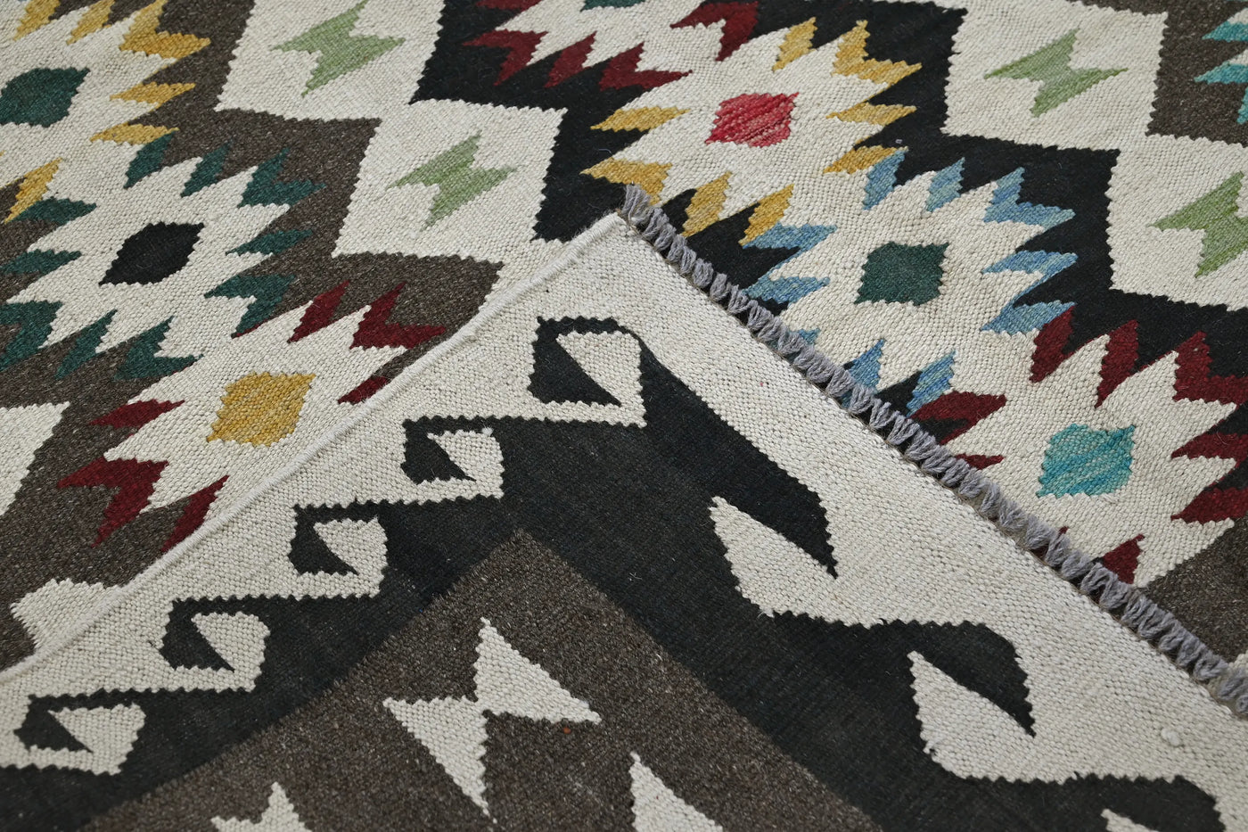 Kilim Afghan Rug – Eclipse Prism