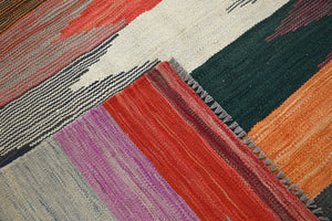 Hand-woven Afghan Kilim Rug, 152 x 203 cm