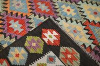 Hand-woven Afghan Kilim Rug, 200 x 287 cm