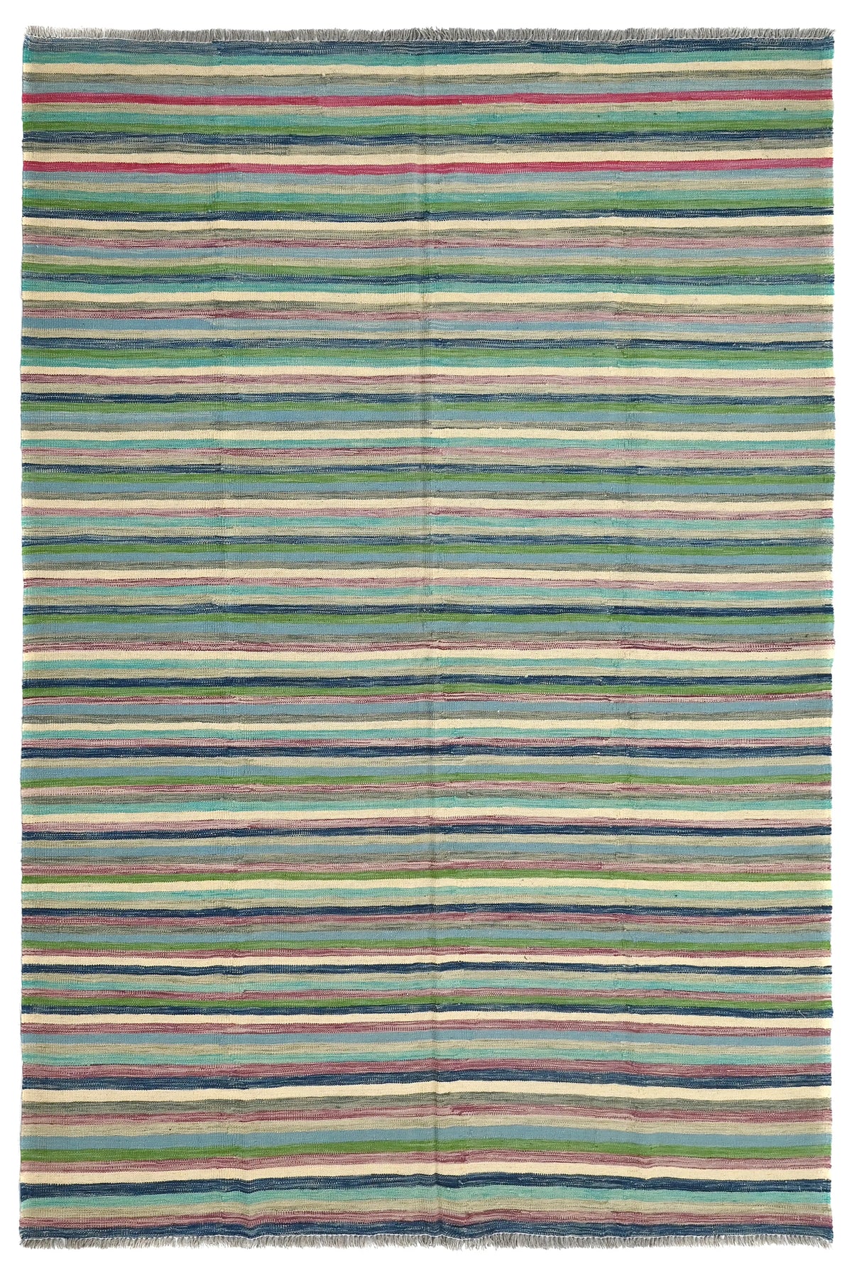 Hand-woven Afghan Kilim Rug 192x287cm | Nile Rugs NZ