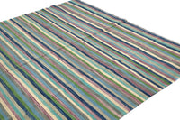 Hand-woven Afghan Kilim Rug, 192 x 287 cm