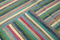 Hand-woven Afghan Kilim Rug, 192 x 287 cm
