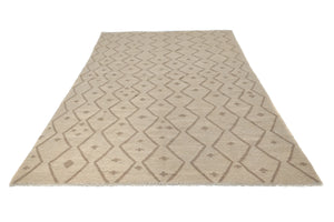 Hand-woven Afghan Kilim Rug, 187 x 277 cm