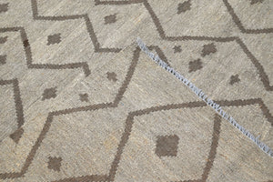 Hand-woven Afghan Kilim Rug, 187 x 277 cm