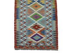 Hand-woven Kilim, 72 x 243 cm