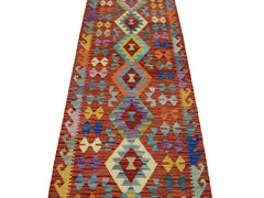 Hand-woven Kilim, 83 x 244 cm