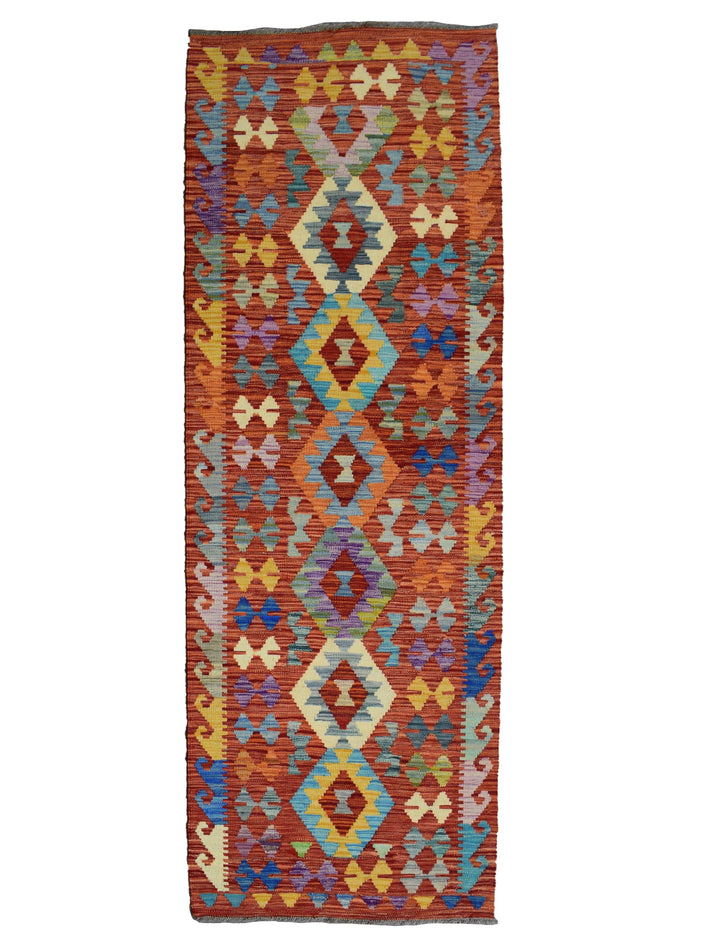Hand-woven Kilim, 83 x 244 cm