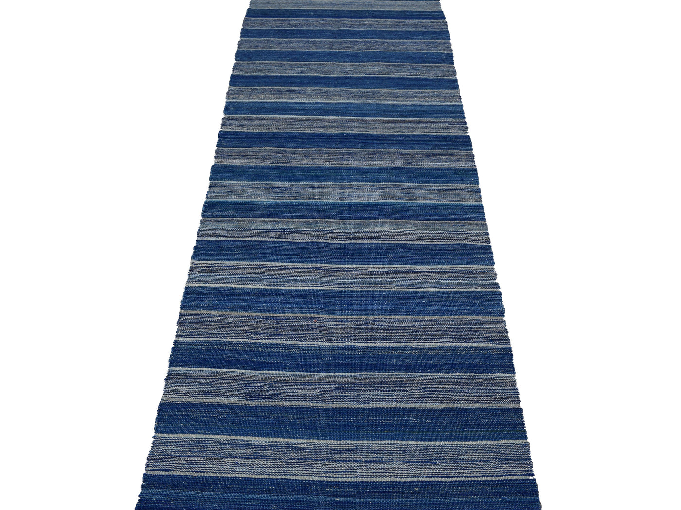 Kilim Afghan Runner Rug – Aqua Tapestry
