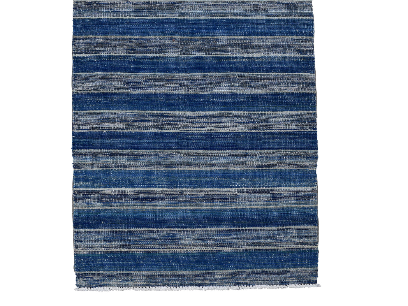 Kilim Afghan Runner Rug – Aqua Tapestry