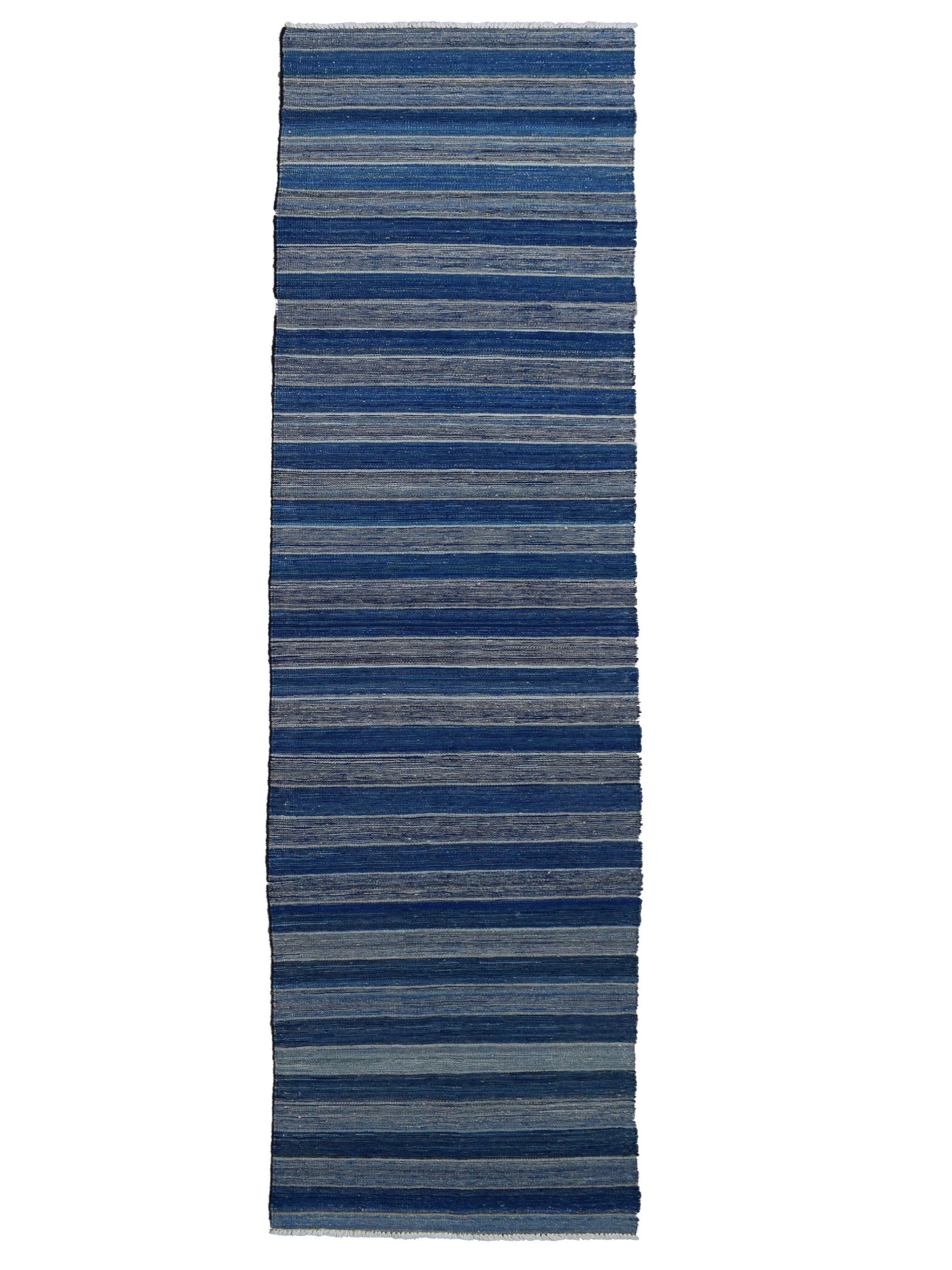 Kilim Afghan Runner Rug – Aqua Tapestry