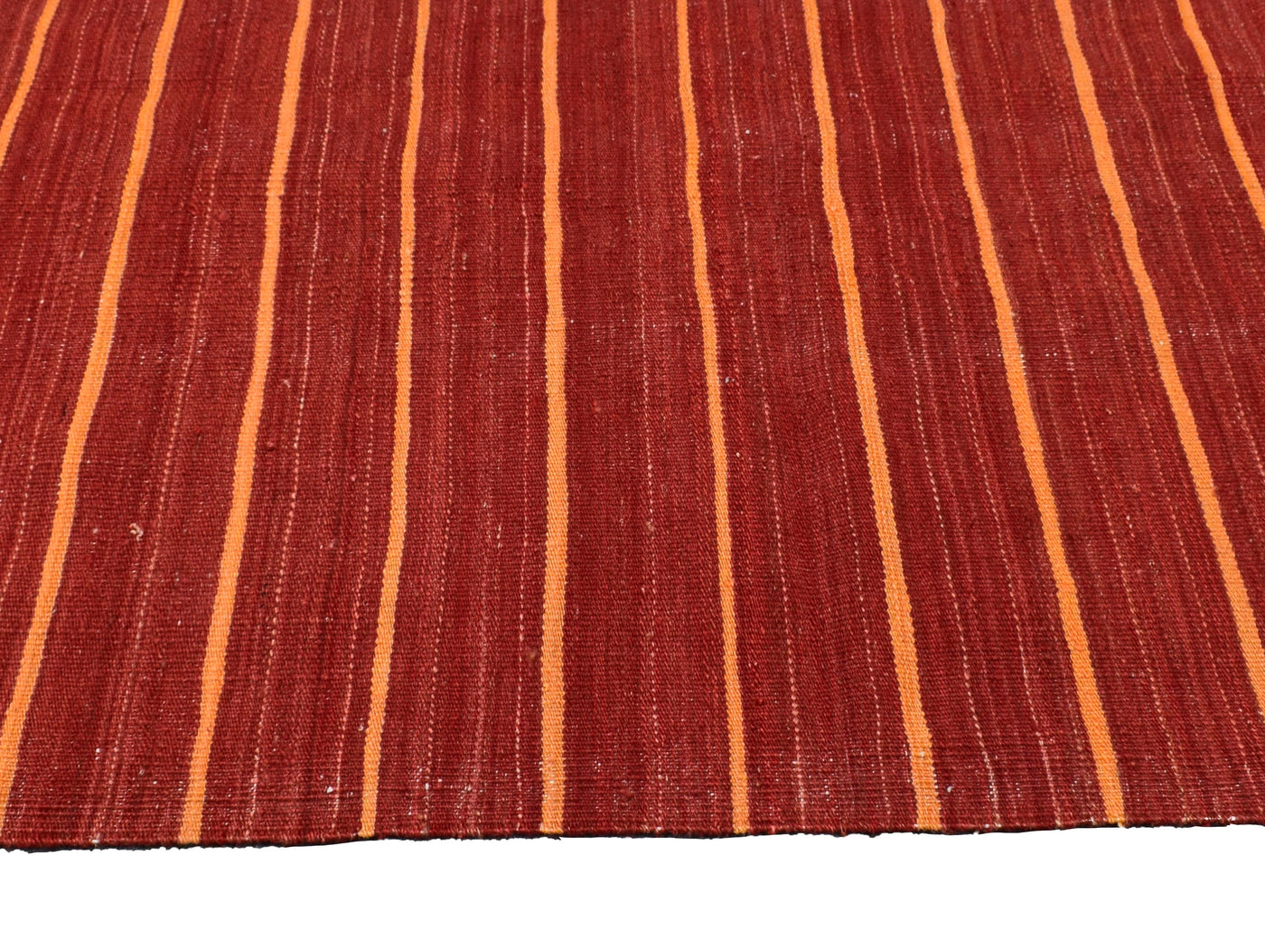 Kilim Afghan Runner Rug – Clay Chevron
