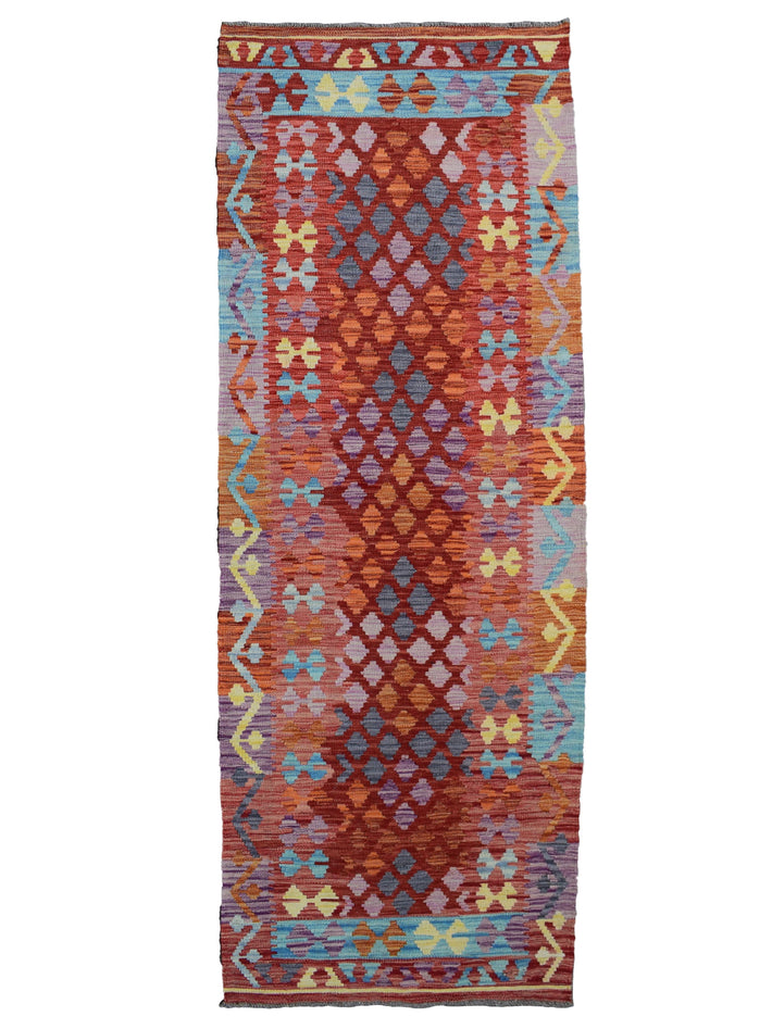 Hand-woven Kilim, 79 x 247 cm