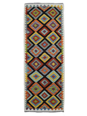 Hand-woven Kilim, 80 x 245 cm