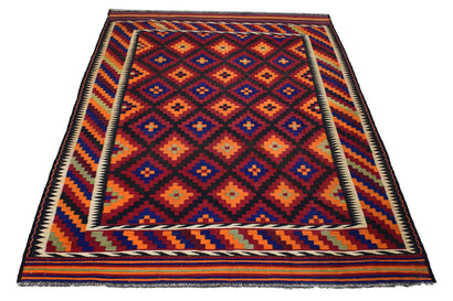 Hand-woven Kilim, 186 x 270 cm (New Arrival)